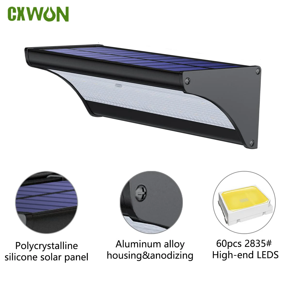 Outdoor Lighting Amazon - 60/48Led Outdoor Solar Wall Light Solar