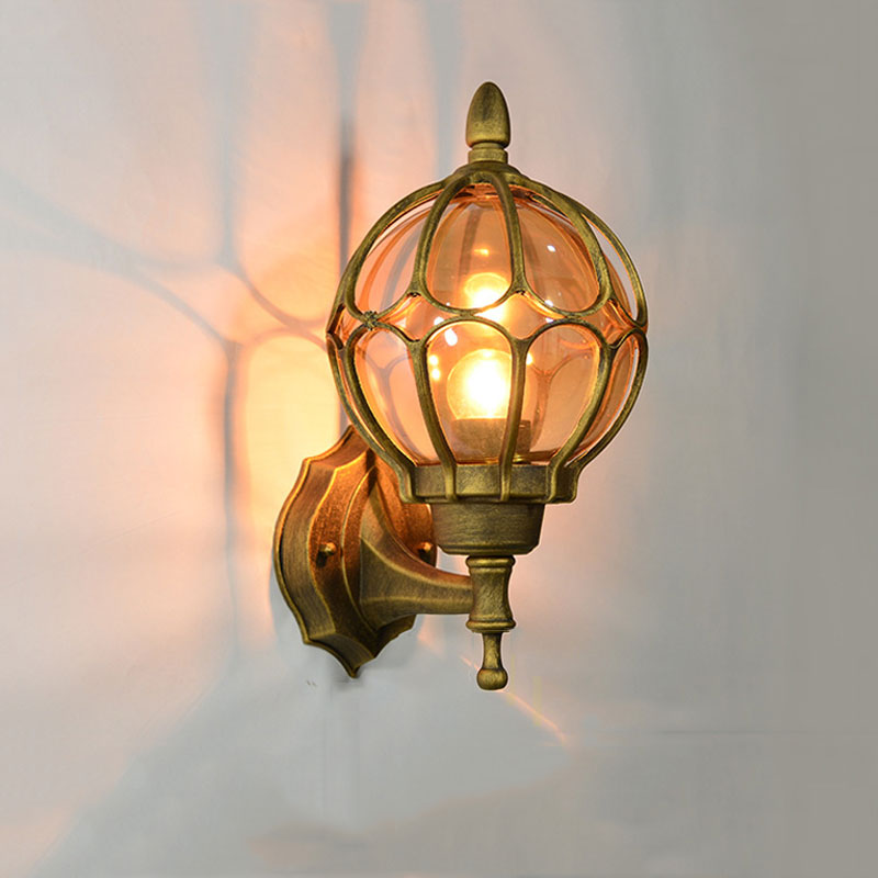 Outdoor Lighting Amazon - European Outdoor Waterproof Wall Lamp Retro