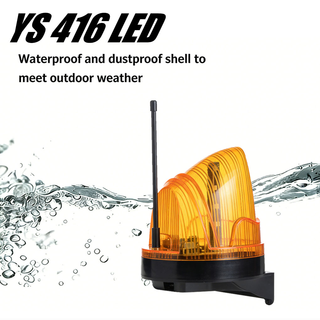 Outdoor Lighting Amazon - Universal 12V/220V LED Strobe Warning Light