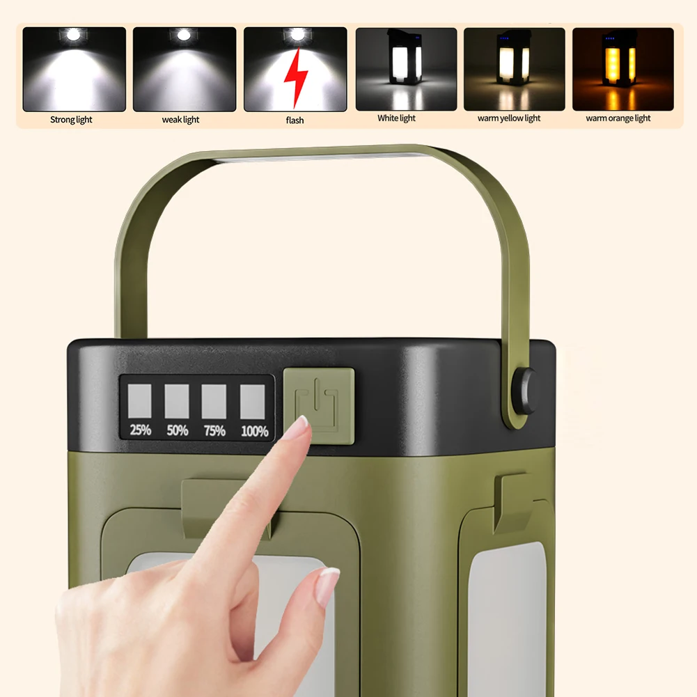Solar Outdoor Portable Camping - Outdoor Lighting Lamps 评论和价格