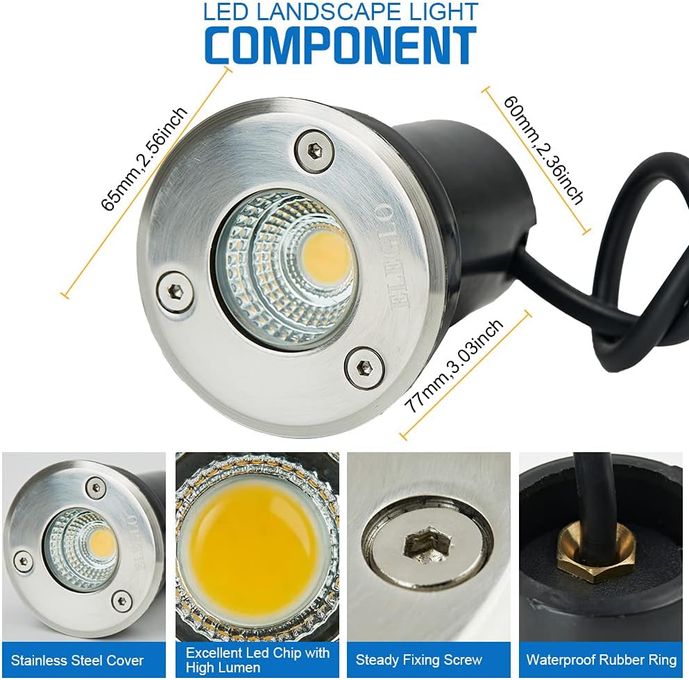 Low Voltage Landscape Lighting - Outdoor Lighting Underground Wiring 评论和价格