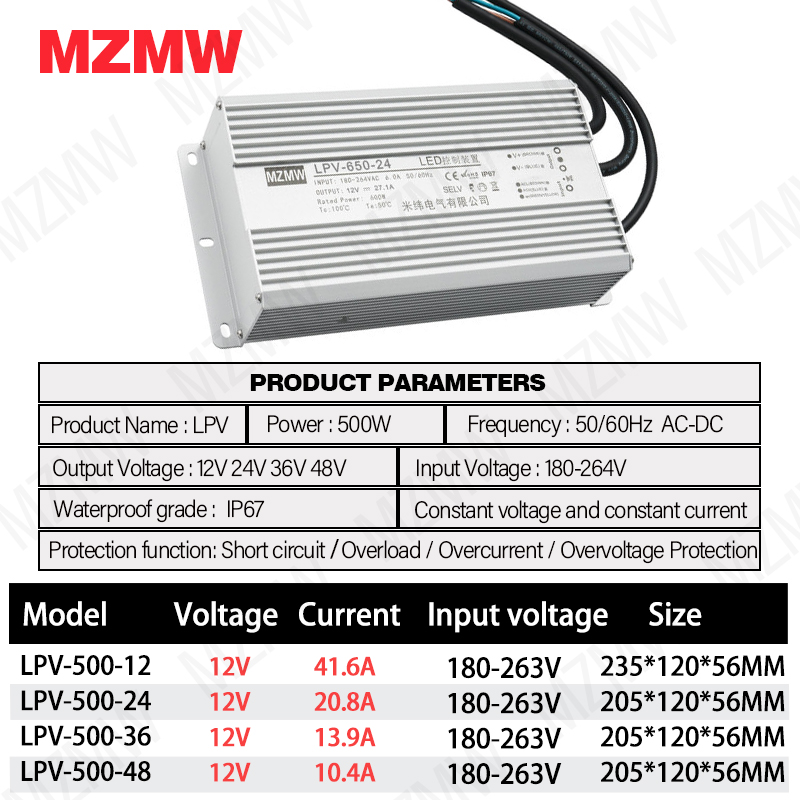MZMW IP67 Waterproof Switching - Outdoor Lighting Transformer Box 评论和价格
