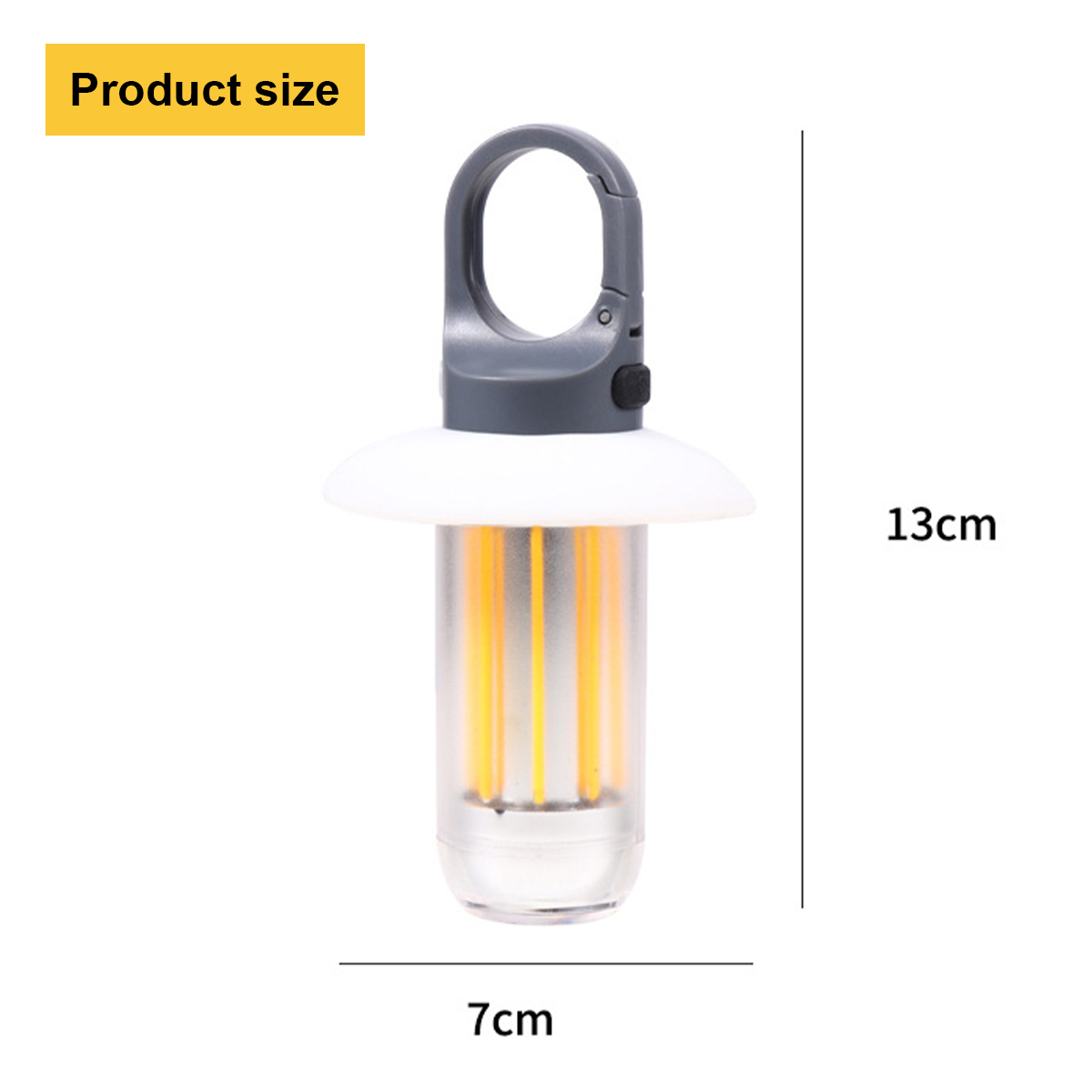 Usb Rechargeable Led Camping L - Outdoor Lighting On Fence 评论和价格