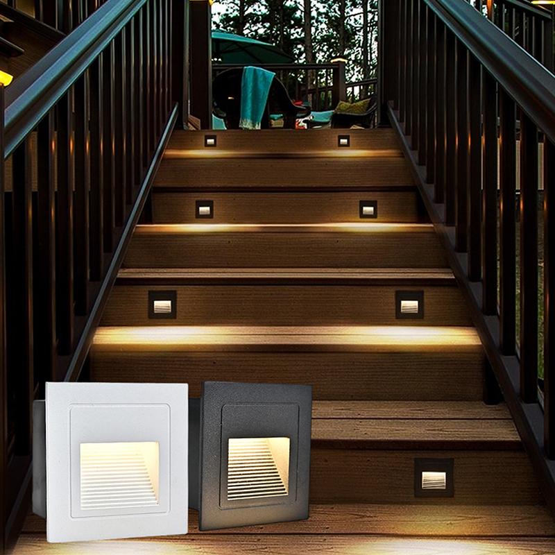 【CCA】3W LED Waterproof Step Li - Outdoor Lighting For Steps 评论和价格