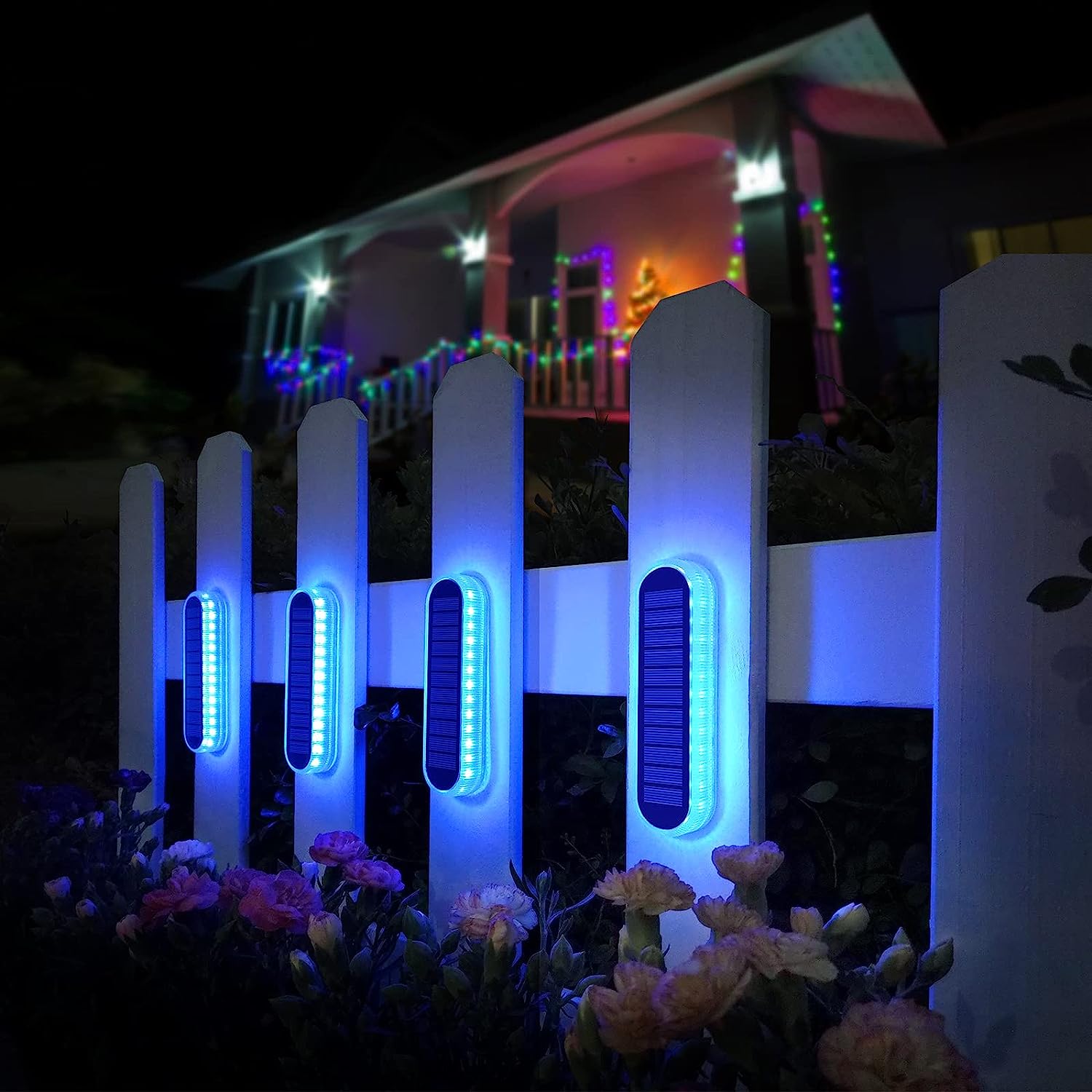 5 Years Lifespan 4 Pack Solar  - Outdoor Lighting On Stairs 评论和价格