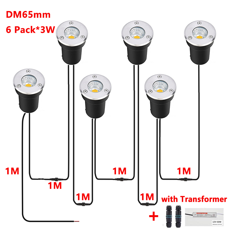 12V LED In-ground Light IP67 W - Outdoor Lighting Underground Wiring 评论和价格