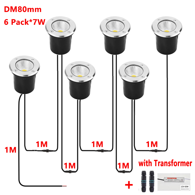12V LED In-ground Light IP67 W - Outdoor Lighting Underground Wiring 评论和价格