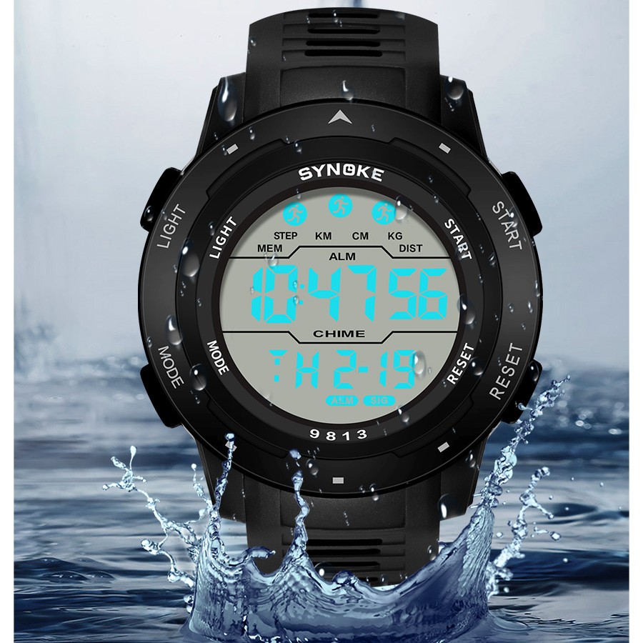 Synoke Couple watches Digital  - Outdoor Lighting For Steps 评论和价格