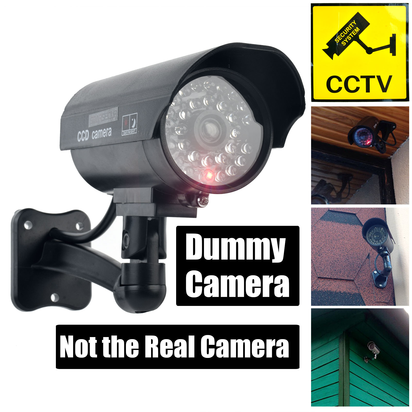Smarsecur Fake Camera Dummy Wa - Outdoor Lighting Video 评论和价格