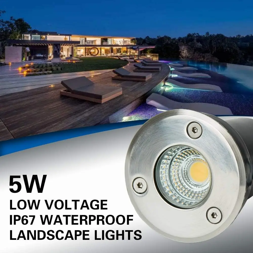 Low Voltage Landscape Lighting - Outdoor Lighting Underground Wiring 评论和价格
