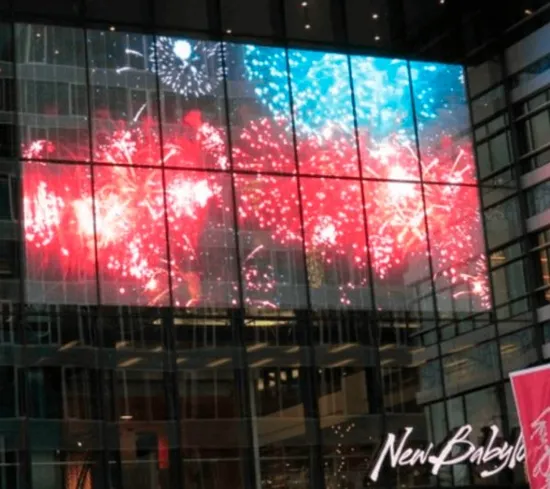 Super Light Transparent LED Di - Outdoor Lighting Video 评论和价格