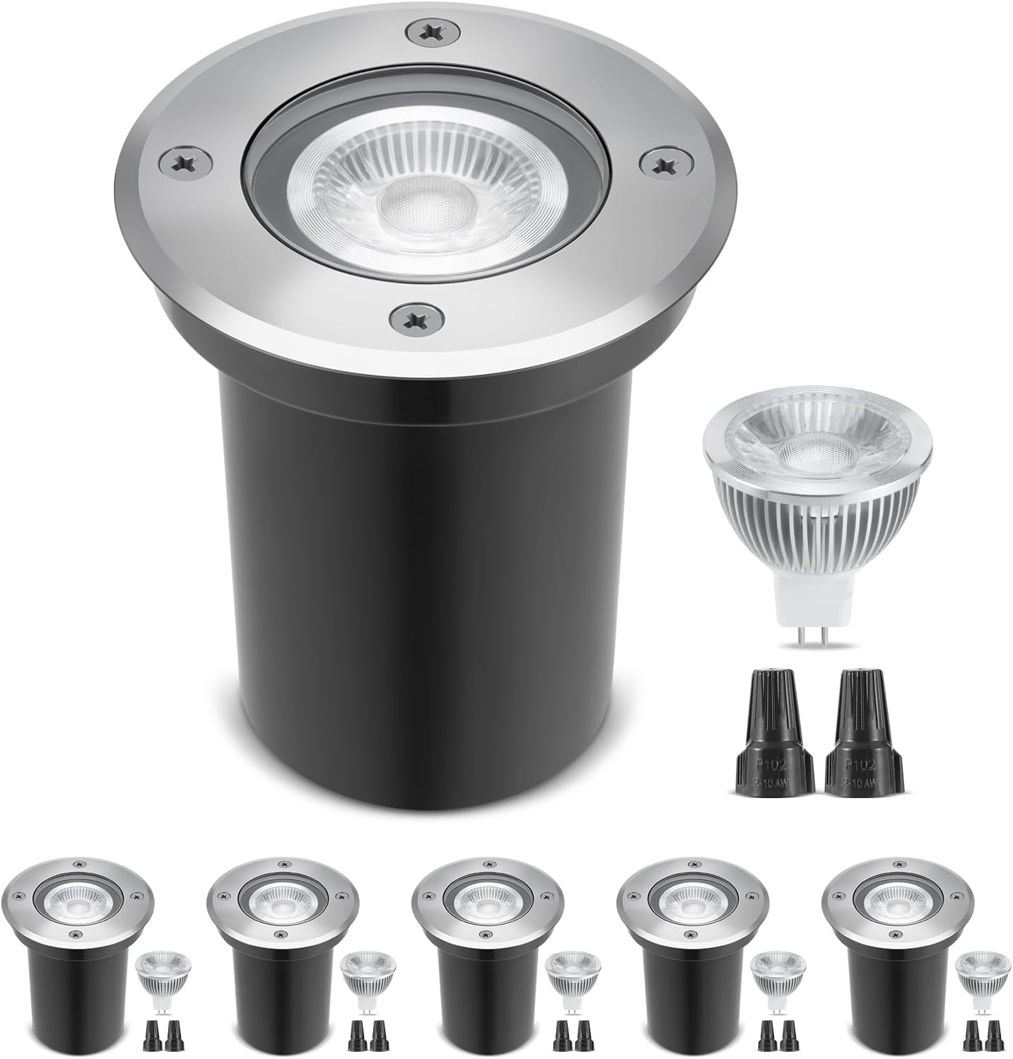 6 Pack Low Voltage Landscape L - Outdoor Lighting Underground Wiring 评论和价格
