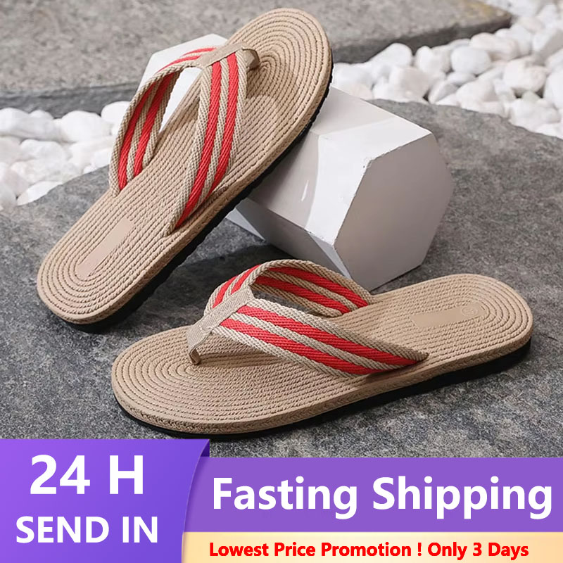 Summer Men Flip Flops Flat San - Outdoor Lighting For Your House 评论和价格
