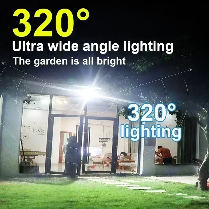 12000LM Powerful Solar Wall La - Outdoor Lighting Amazon 评论和价格