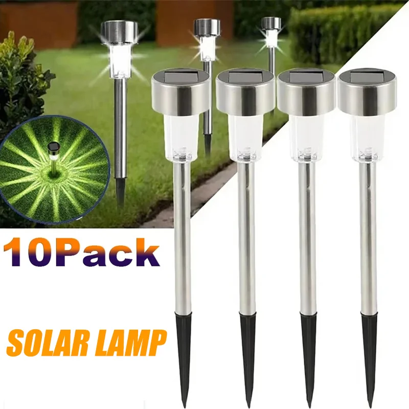 Solar Outdoor Lights Garden La - Outdoor Lighting On Fence 评论和价格
