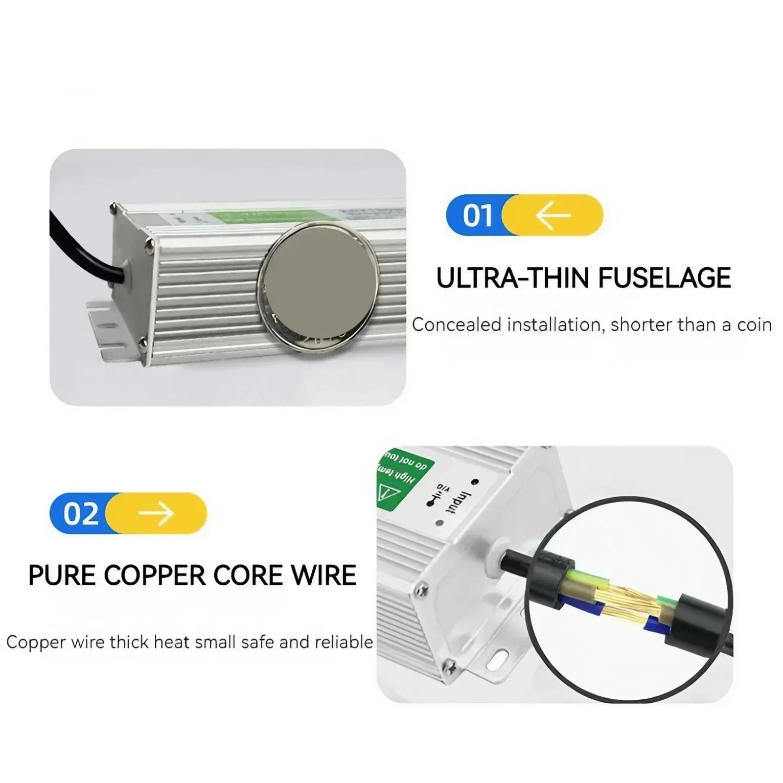12V24V 20W60W Waterproof IP67  - Outdoor Lighting Transformer Box 评论和价格