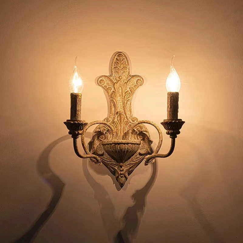 French Antique Iron Double Hea - Outdoor Lighting Amazon 评论和价格