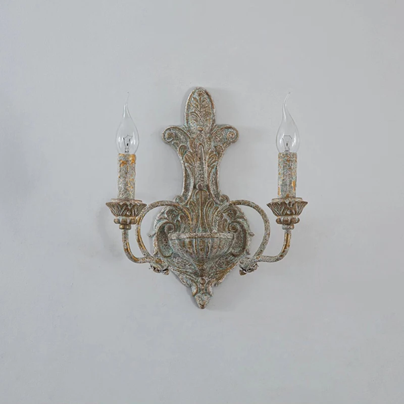 French Antique Iron Double Hea - Outdoor Lighting Amazon 评论和价格