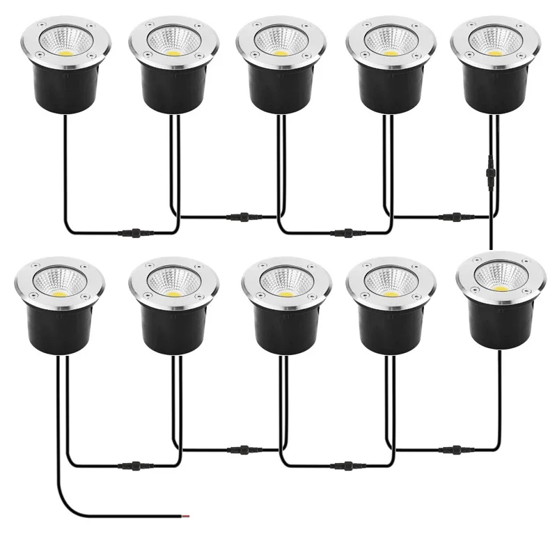 2-Meter IP67 Waterproof LED Un - Outdoor Lighting Underground Wiring 评论和价格