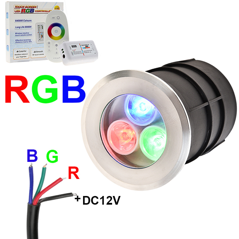 4-wire RGB LED Underground Lig - Outdoor Lighting Underground Wiring 评论和价格