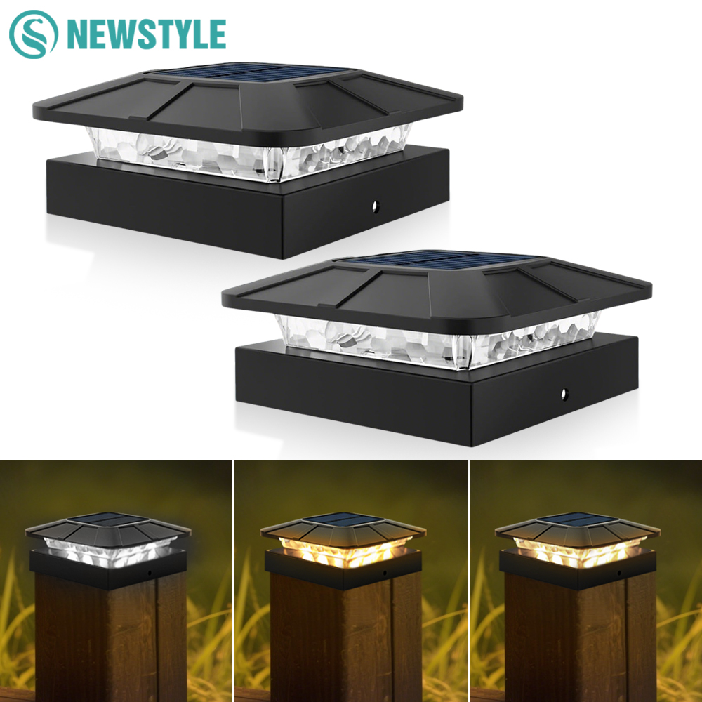 Outdoor Solar Post Cap Lights  - Outdoor Lighting On Fence 评论和价格
