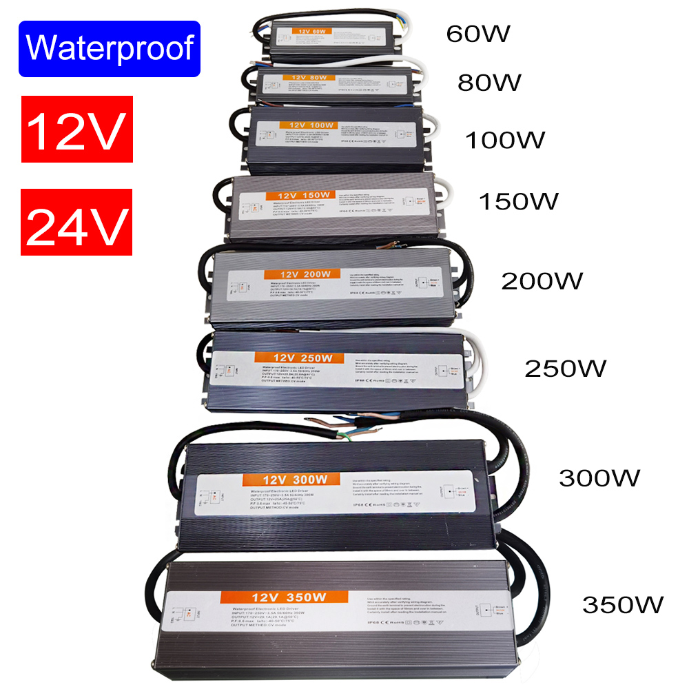 AC85V-265V to DC12V/24V led wa - Outdoor Lighting Transformer Box 评论和价格
