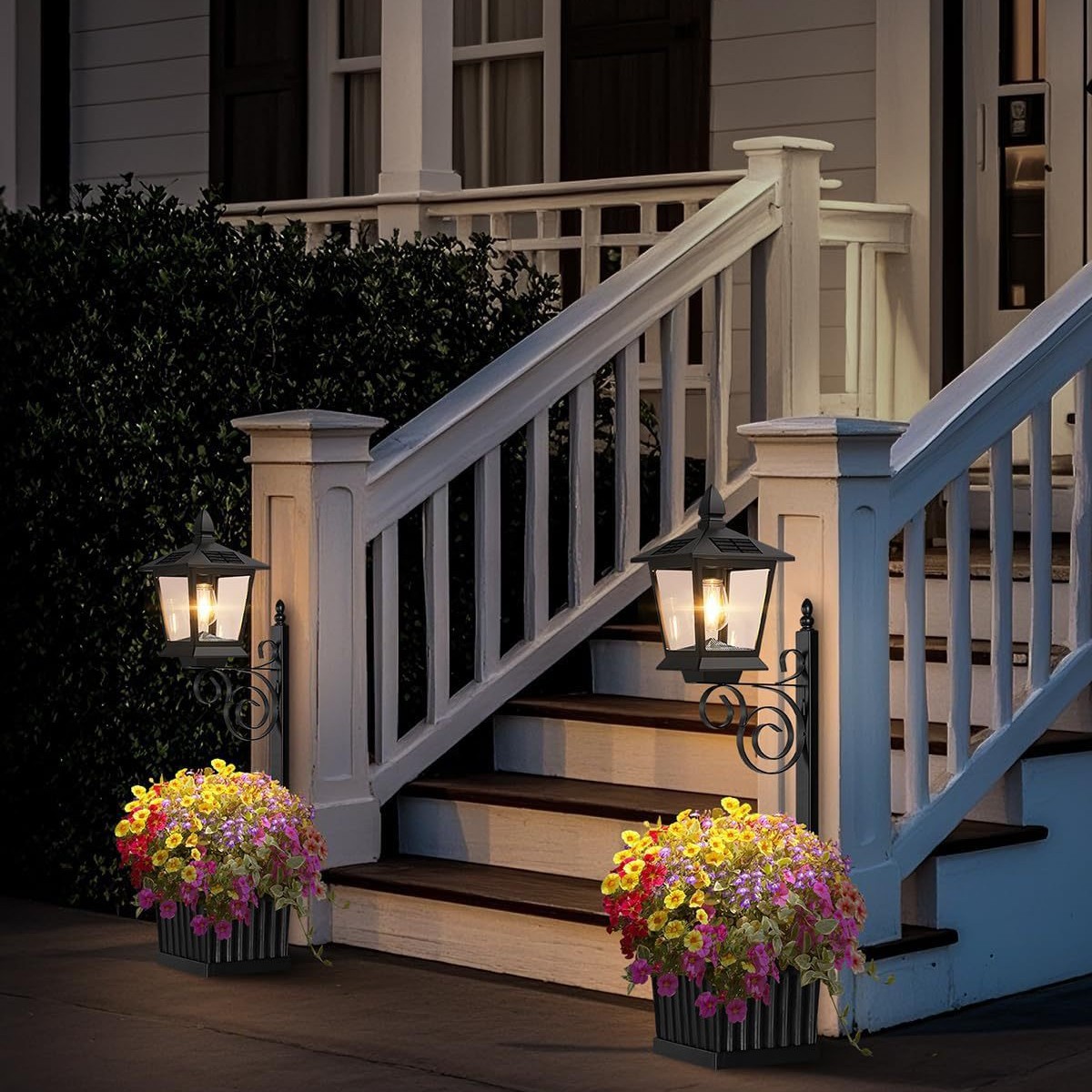 2 in 1 Solar Planter Lamp Wate - Outdoor Lighting Lamps 评论和价格