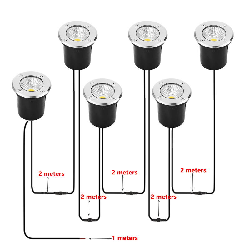 IP67 Waterproof Recessed Ingro - Outdoor Lighting Underground Wiring 评论和价格