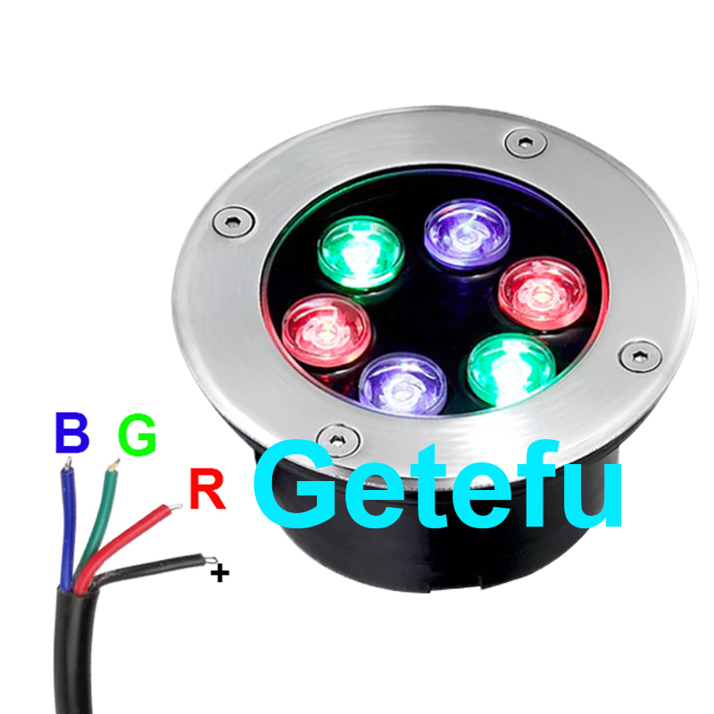 4-wire RGB LED Underground Lig - Outdoor Lighting Underground Wiring 评论和价格