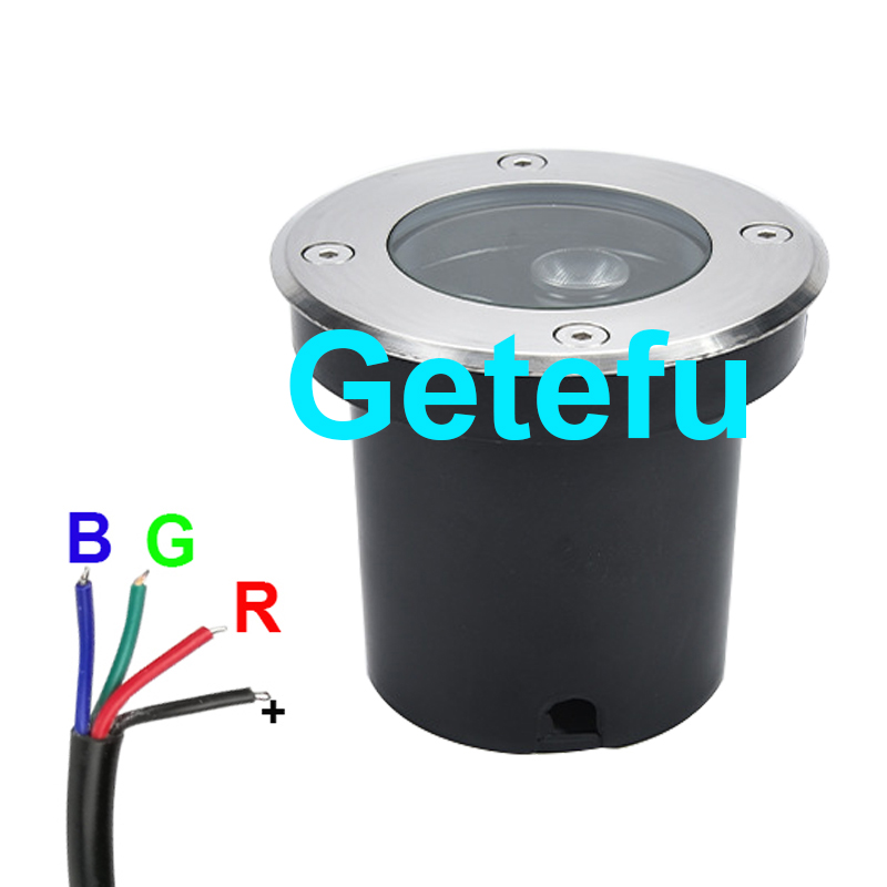 4-wire RGB LED Underground Lig - Outdoor Lighting Underground Wiring 评论和价格