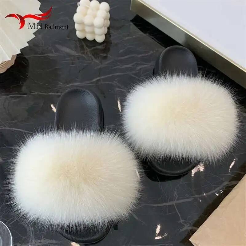 Fox Fur Slippers Luxury Design - Outdoor Lighting For Your House 评论和价格