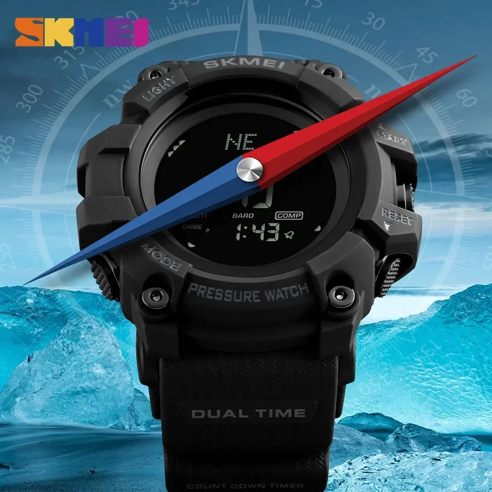 SKMEI 1358 Altimeter Weather T - Outdoor Lighting For Steps 评论和价格