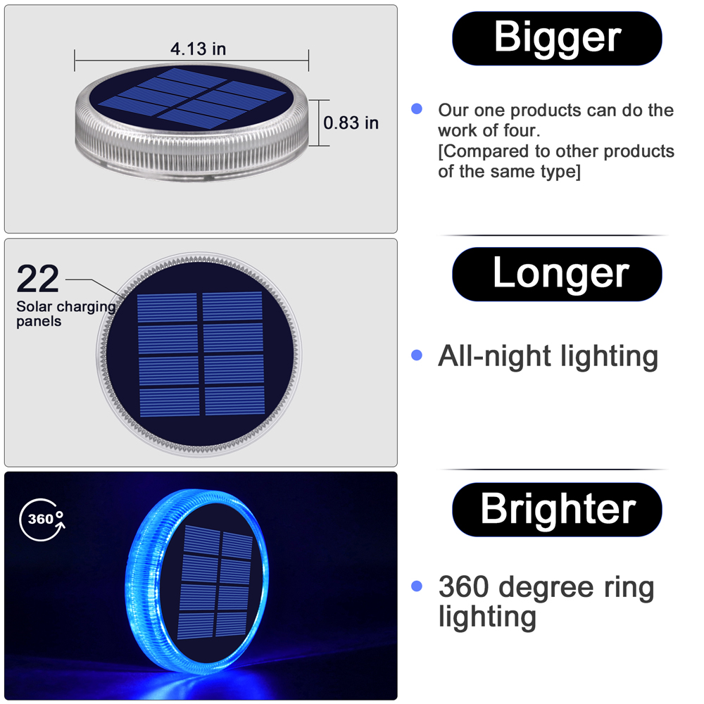 Outdoor Solar Deck Lights Wate - Outdoor Lighting On Stairs 评论和价格