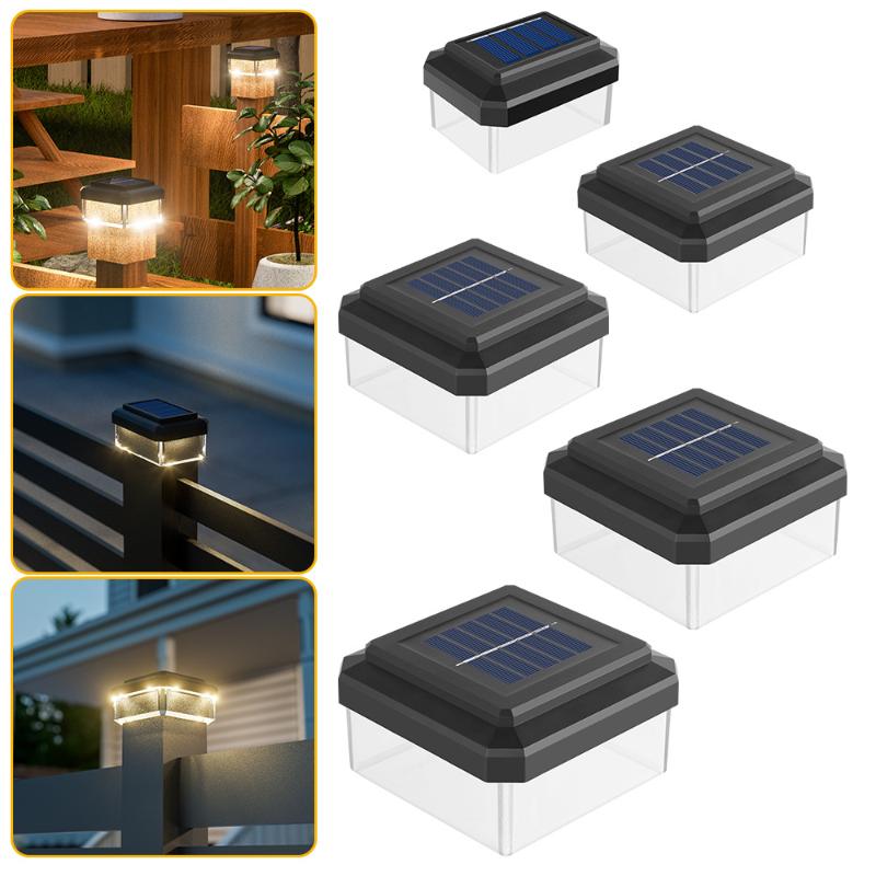 Solar LED Post Cap Light for O - Outdoor Lighting On Fence 评论和价格