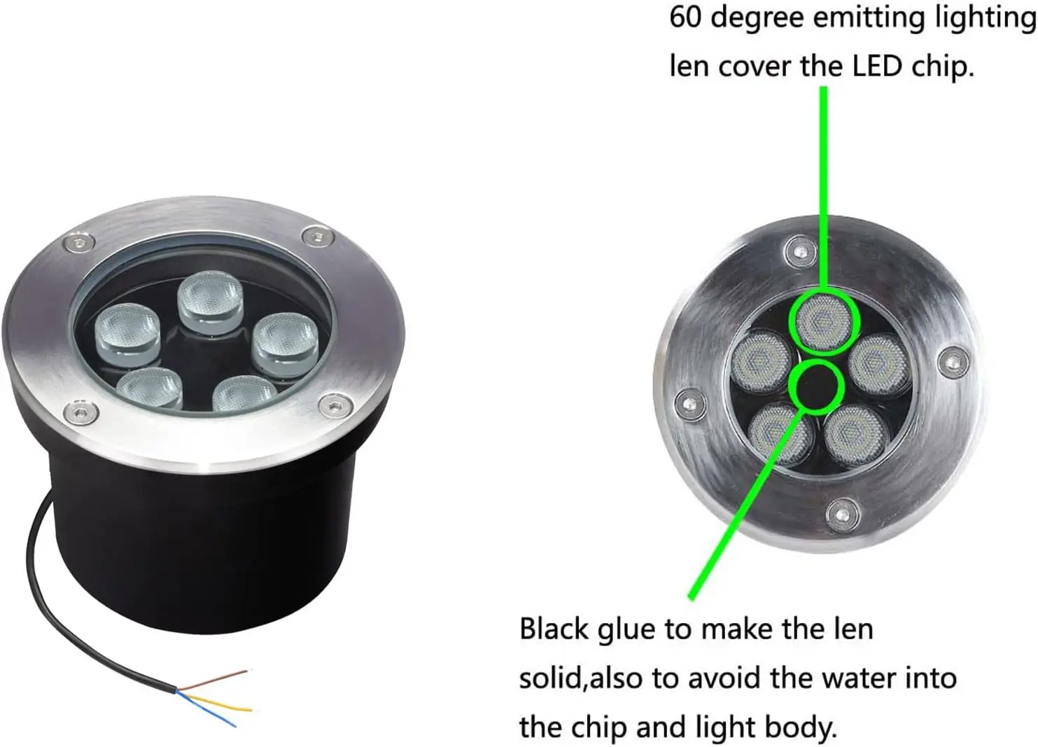 Outdoor Recessed Pathway Light - Outdoor Lighting Underground Wiring 评论和价格