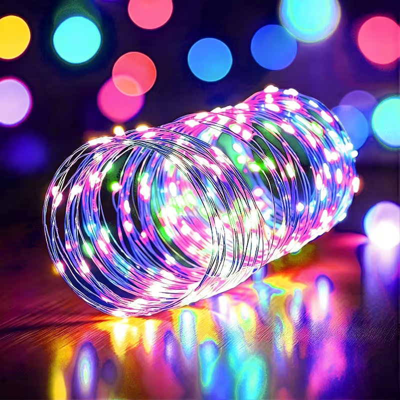 Solar Garden LED Fairy Lights  - Outdoor Lighting On Fence 评论和价格