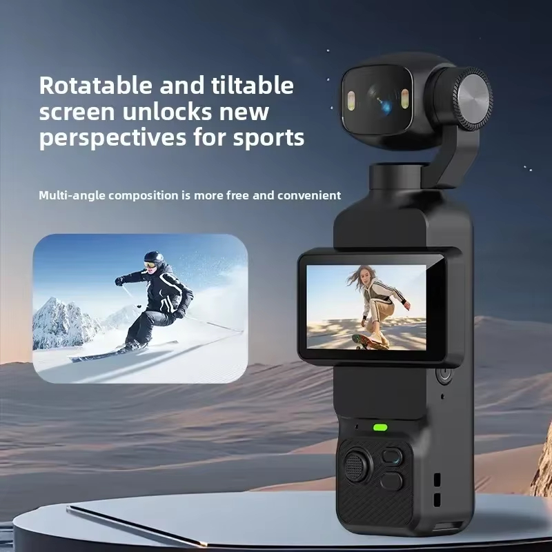 New 4K Handheld Gimbal Action  - Outdoor Lighting Video 评论和价格