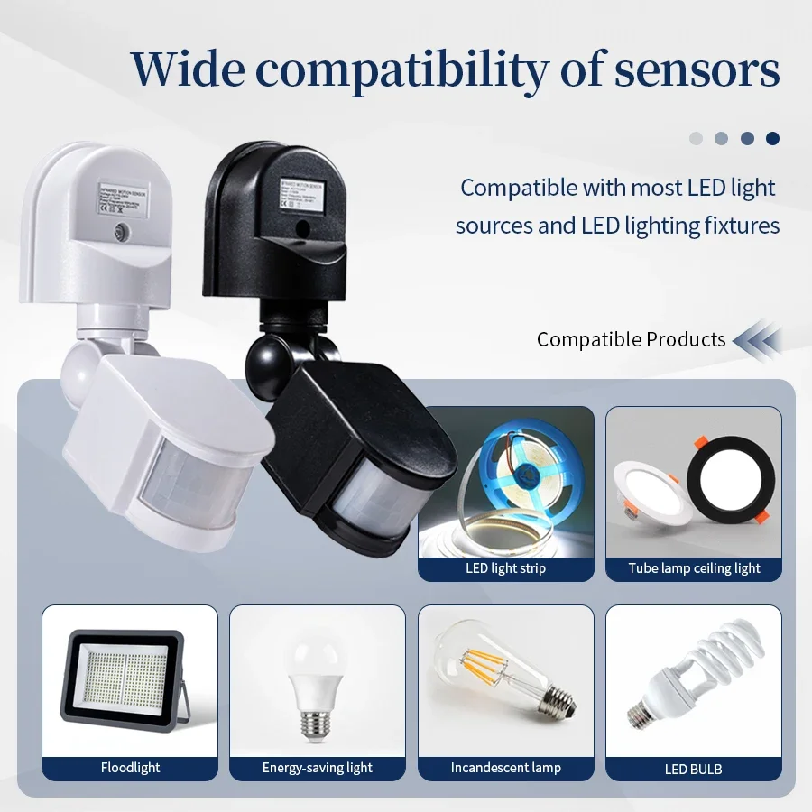 PIR Motion Sensor 220V 110V 12 - Outdoor Lighting For Steps 评论和价格