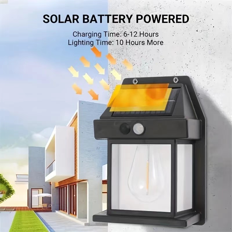 Powerful Solar Wall Light Outd - Outdoor Lighting On Fence 评论和价格