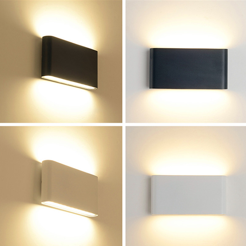 6W 12W LED Wall Lamp Outdoor W - Outdoor Lighting On Stairs 评论和价格