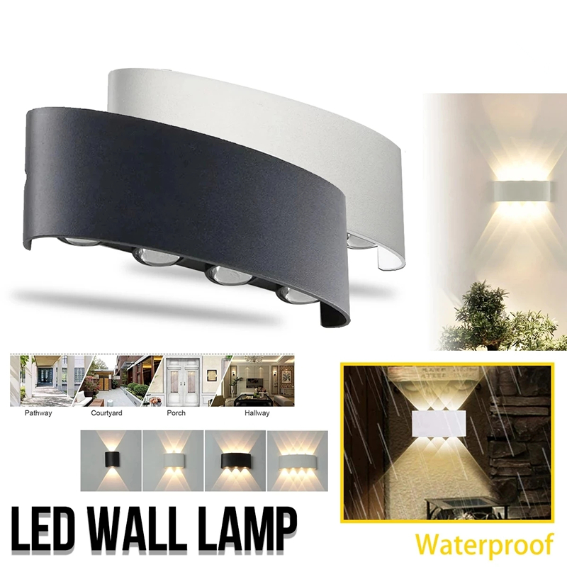 Modern Led Wall Lamp Outdoor S - Outdoor Lighting On Stairs 评论和价格