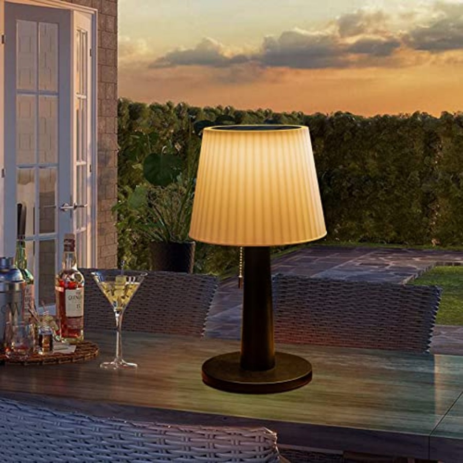Solar Table Lamps Outdoor Indo - Outdoor Lighting Lamps 评论和价格