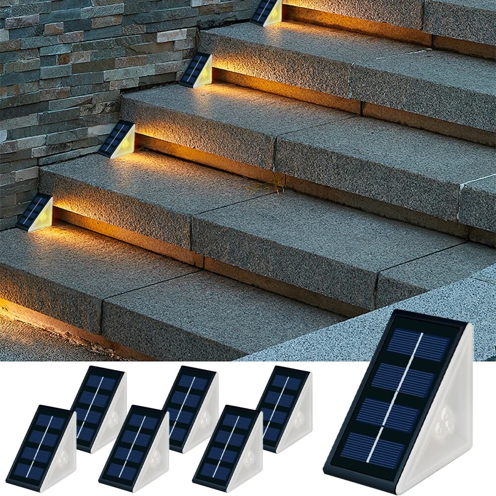 IP67 Waterproof Solar Step Lig - Outdoor Lighting On Stairs 评论和价格